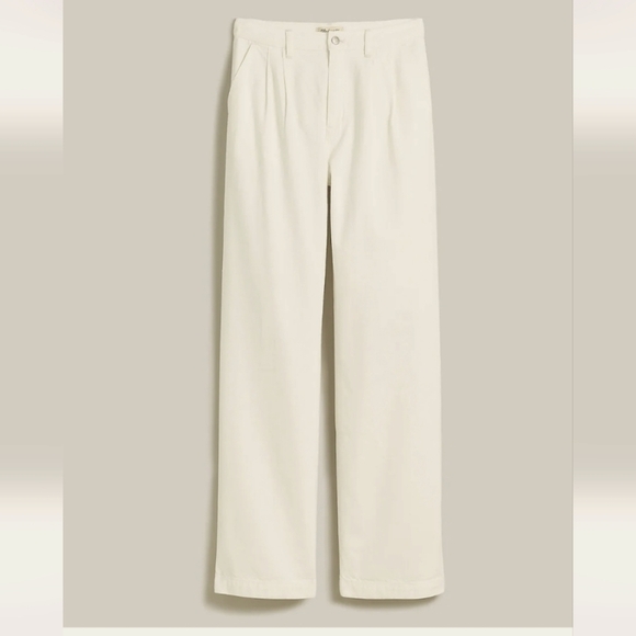 Madewell The Harlow Wide-Leg Jean in Tile White size 31 NWT NK798 - Picture 6 of 16